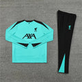 Liverpool Trainingsanzug Blau Trainings-Oberteil-Paket