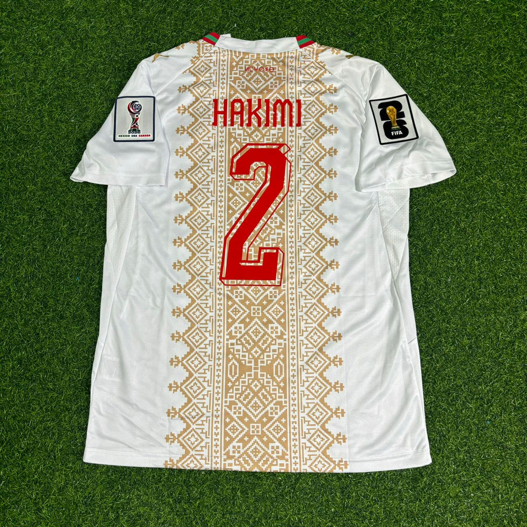 Achraf Hakimi Marokko WM 2026 Auswärts Fußballtrikot