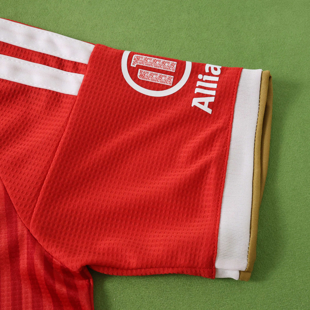 F.C Bayern München 2026-2027 Season Home Kids Retro Football Jersey Trikot Maillot