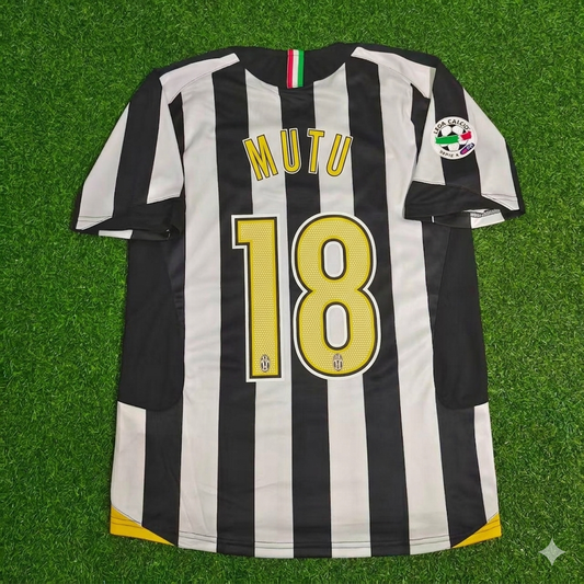 Adrian Mutu Juventus 2005-2006 Retro-Trikot | Fußballtrikot | Trikot | Fußballshirt