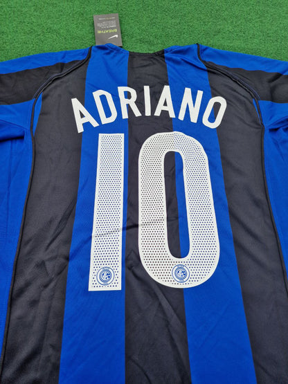 Maillot Rétro de Football Adriano Inter Milan 2004-05
