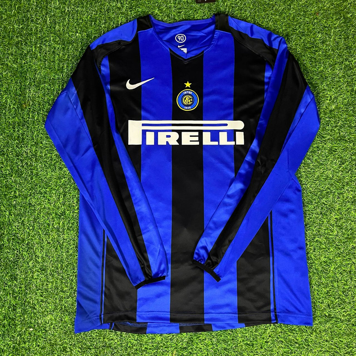Adriano – Inter Milan 2005/06 Retro Kit Jersey – | Trikot | Maillot Soccer Shirt
