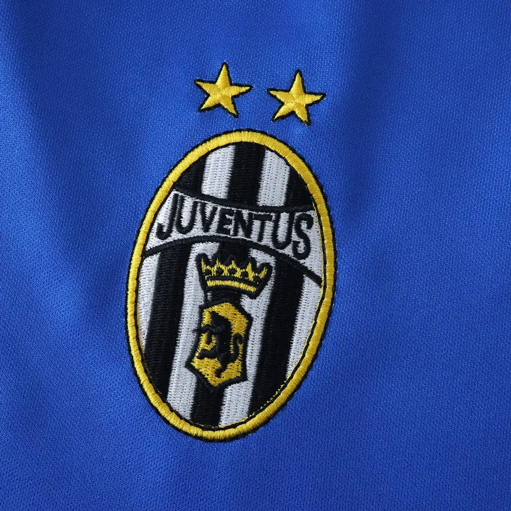 Juventus F.C. 1999-2000 Season Away Retro Football Jersey Trikot Maillot