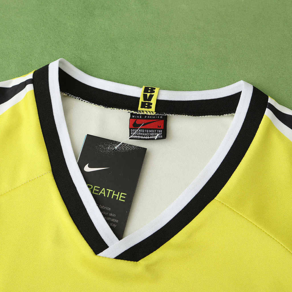 Borussia Dortmund 1995-1996 Season Home Retro Football Jersey Trikot Maillot
