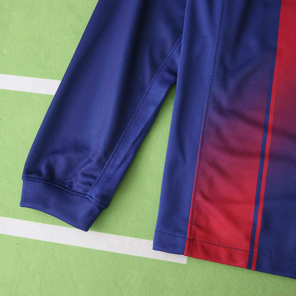 FC Barcelona 2025-2026 Season Home Long Sleeve Football Jersey Trikot Maillot