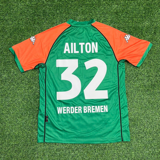 Ailton Werder Bremen 2003-2004 Heimtrikot | Retro Kit | Trikot Soccer Shirt