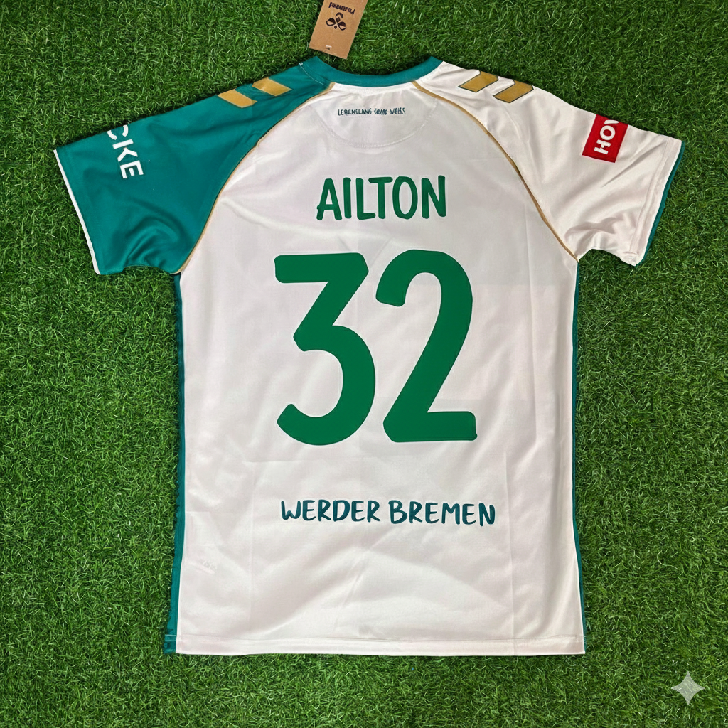 Maillot de football Ailton Werder Bremen Anniversaire