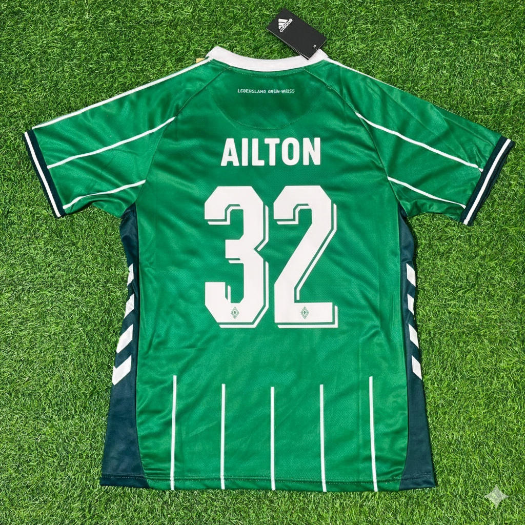 Ailton Werder Bremen Special Football Jersey