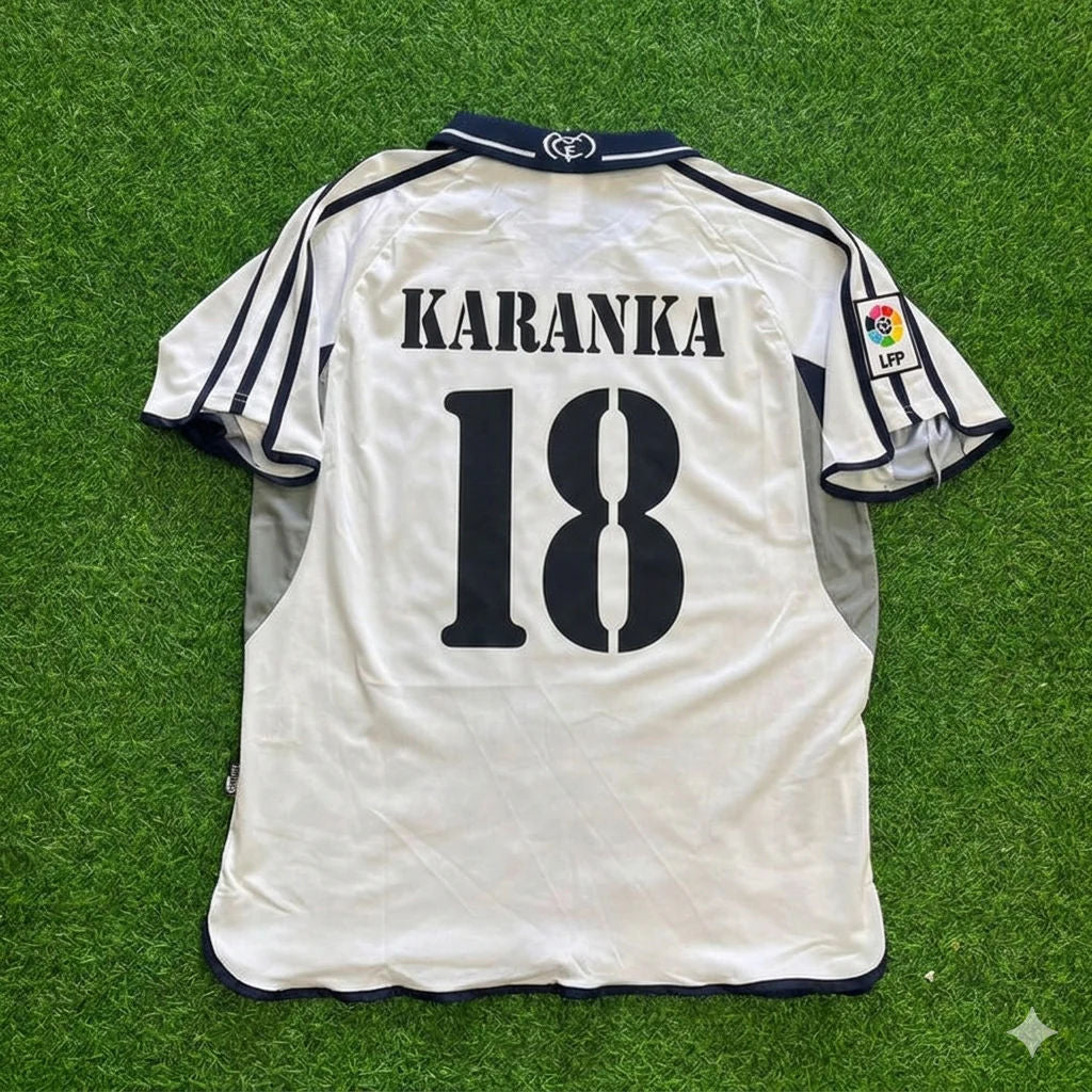 Aitor Karanka 18 – Real Madrid 2000 Retro-Fußballtrikot