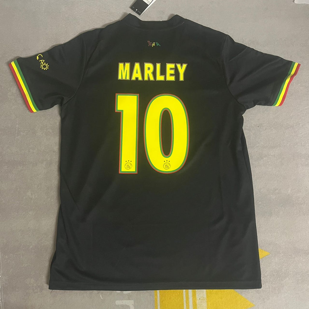 Bob Marley 10 Commemorative Special Edition Jersey Maillot Trikot Maglia Soccer Shirt