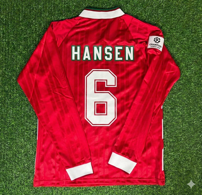 Liverpool Long Sleeve Retro Jersey – Alan Hansen