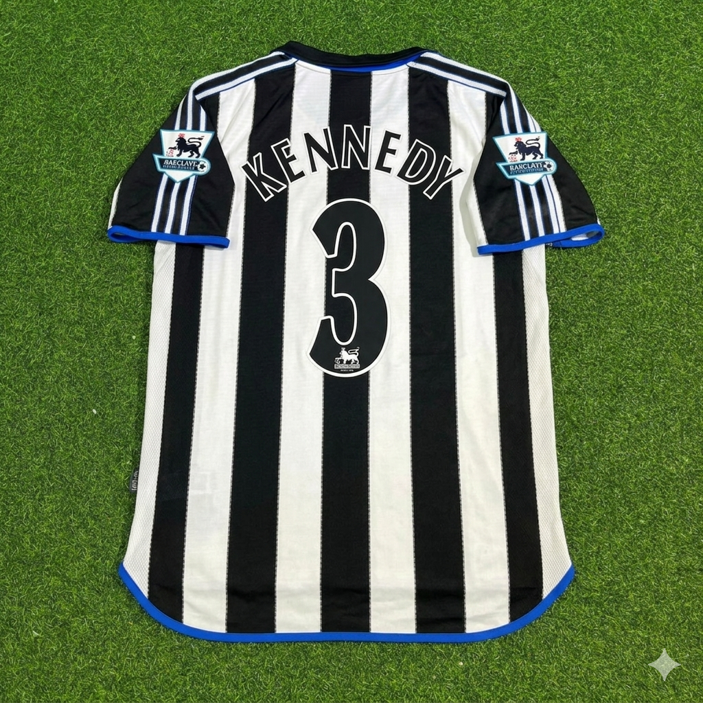 Maillot rétro Newcastle United – Alan Kennedy 3