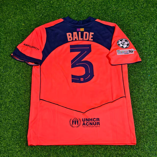 Barcelona 2025/26 Football Jersey – Alejandro Balde
