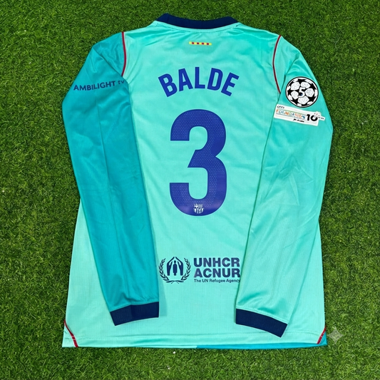 Barcelona 2027 Long Sleeve Jersey – Alejandro Balde 3