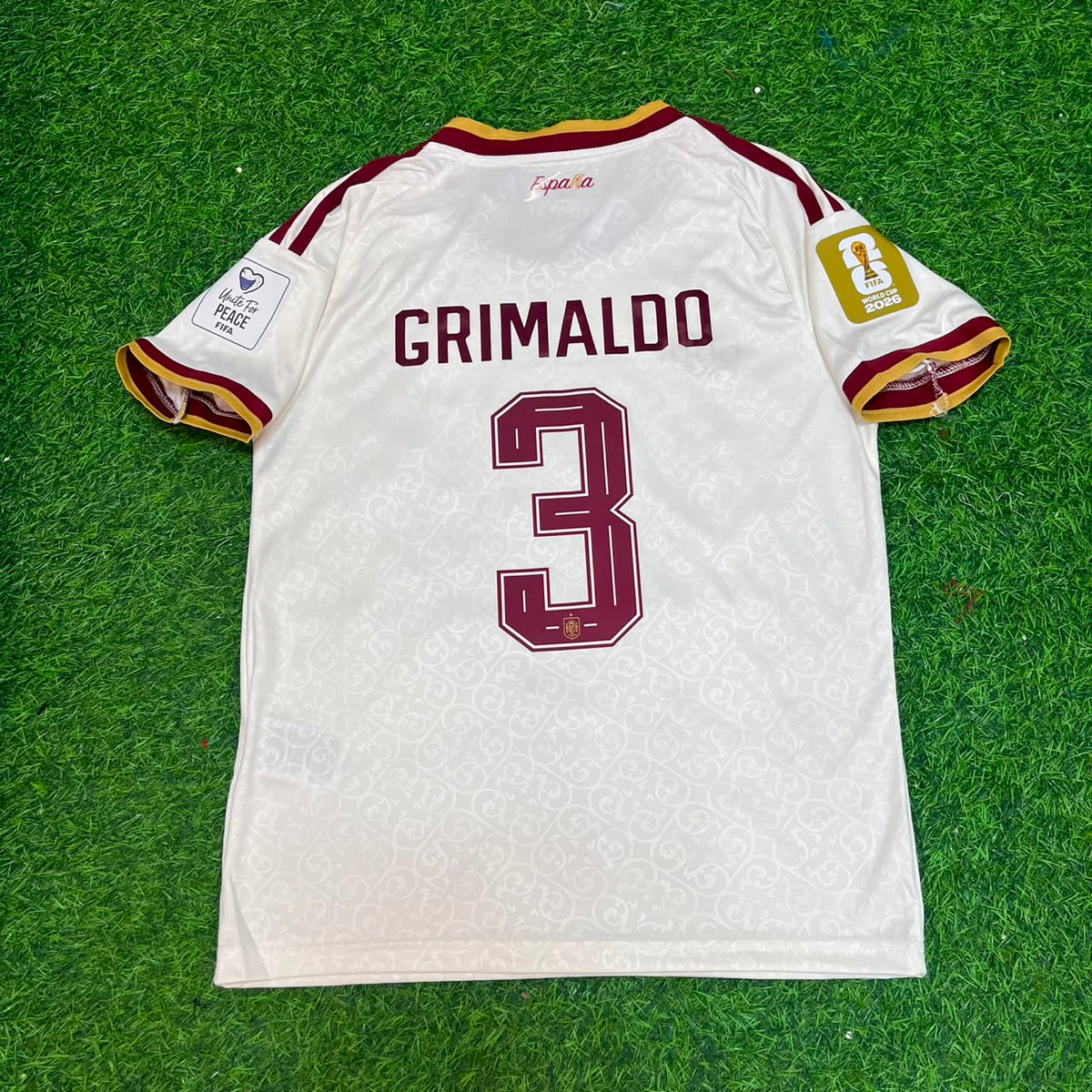 Alejandro Grimaldo 3 – Spanien Auswärtstrikot WM 2026
