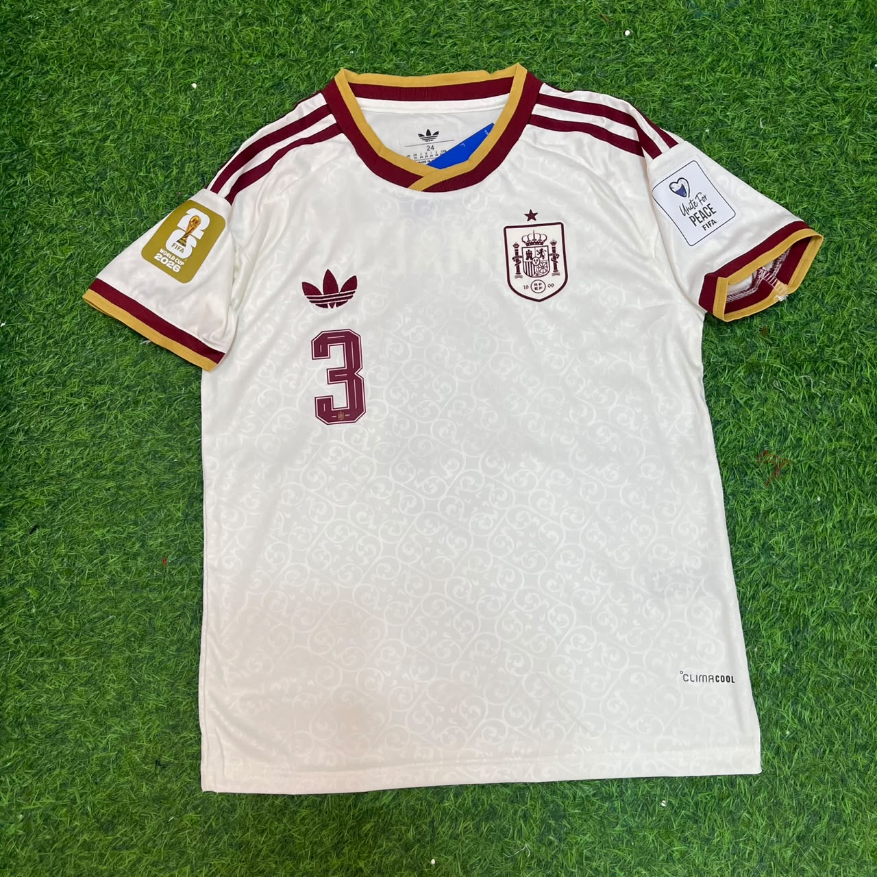 Alejandro Grimaldo 3 – Spanien Auswärtstrikot WM 2026