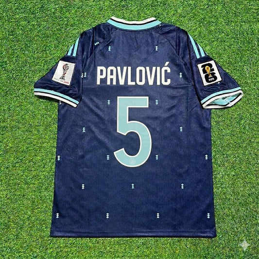 Aleksandar Pavlović 5# Deutschland 2026 WM Fußballtrikot