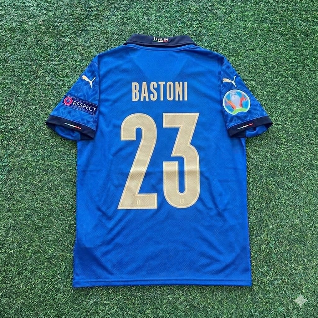 Alessandro Bastoni #23 Italien EURO 2020 Finale Retro-Fußballtrikot – | Trikot | Fußballshirt