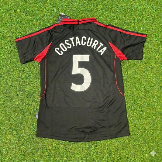 AC Milan 2000/01 Away Retro Football Jersey – Alessandro Costacurta 5