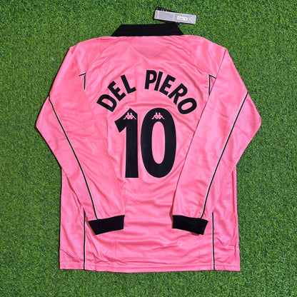 Alessandro Del Piero #10 Juventus 1995 Rosa Trikot Kit Jersey Trikot Maillot