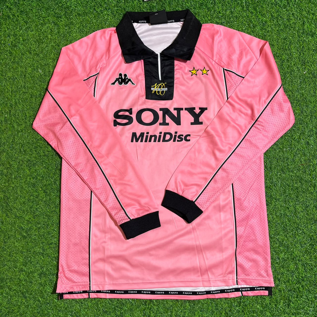 Alessandro Del Piero #10 Juventus 1995 Rosa Trikot Kit Jersey Trikot Maillot