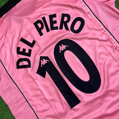 Alessandro Del Piero #10 Juventus 1995 Rosa Trikot Kit Jersey Trikot Maillot