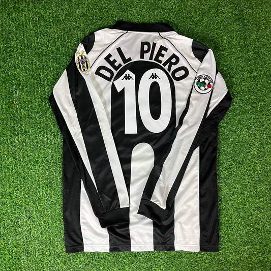 Alessandro Del Piero 10 – Juventus Home 1997/98 Retro Kit Jersey – | Trikot | Maillot Soccer Shirt