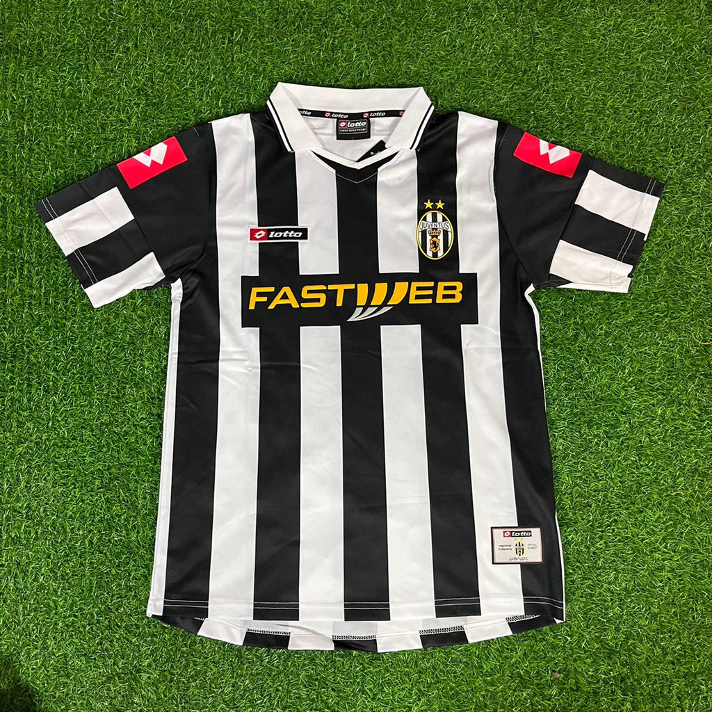 Alessandro Del Piero Juventus 2001 2002 Season Retro Jersey
