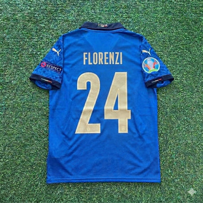 Alessandro Florenzi #24 Italien EURO 2020 Finale Retro-Fußballtrikot – | Trikot | Fußballshirt