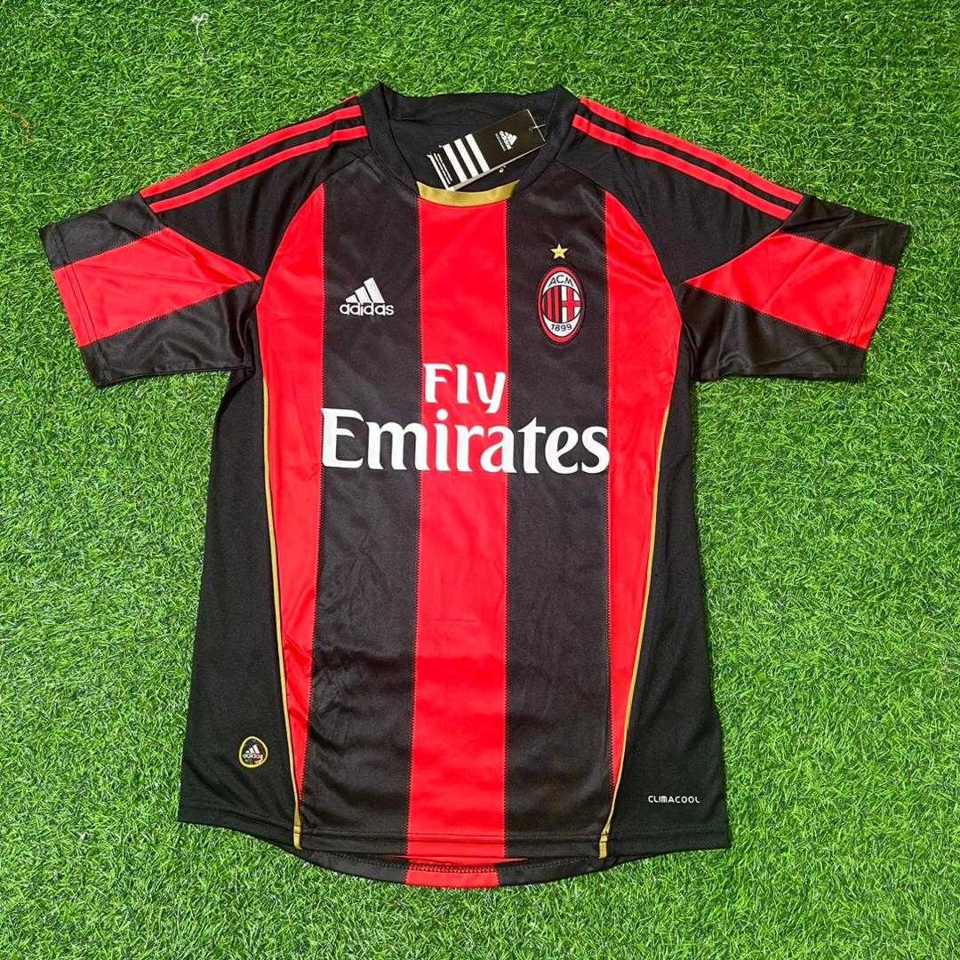 Alessandro Nesta AC Mailand 2010/2011 Retro Fußballtrikot