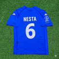 Alessandro Nesta #6 Italien WM 2002 Heimtrikot Retro