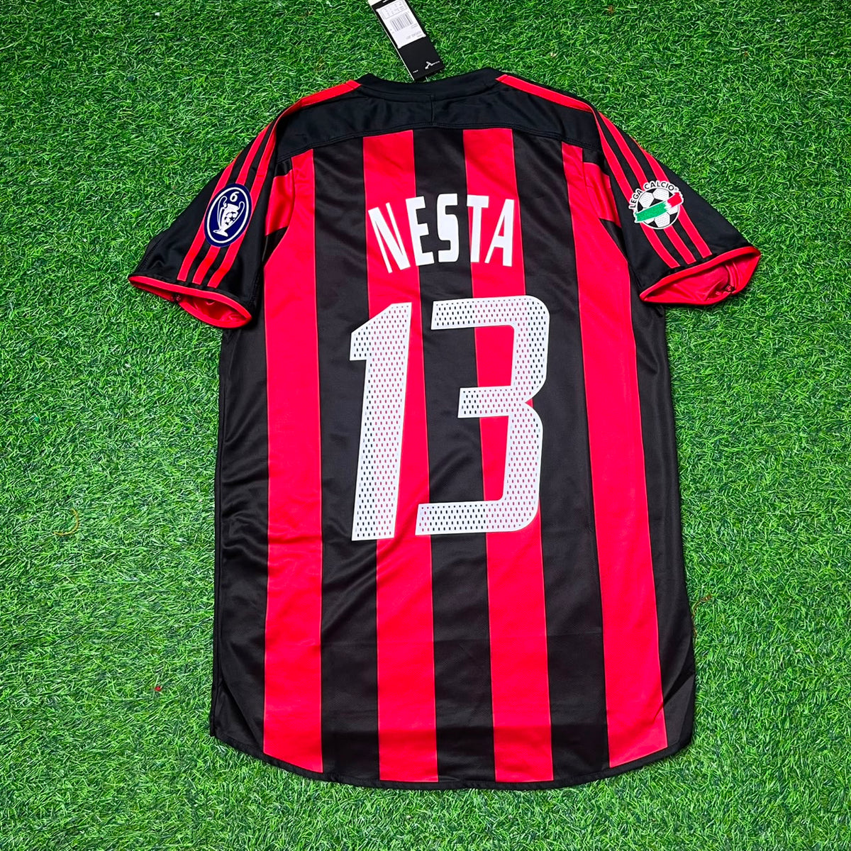 Alessandro Nesta Milan 2003/2004 Home Retro Football Jersey