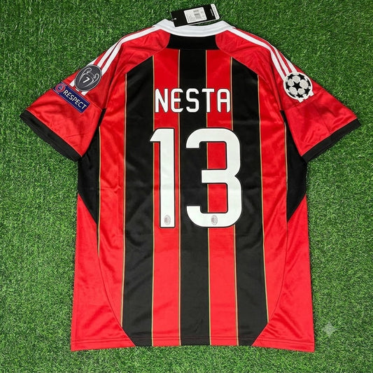 Alessandro Nesta – AC Milan Home Retro Kit Jersey – | Trikot | Maillot Football