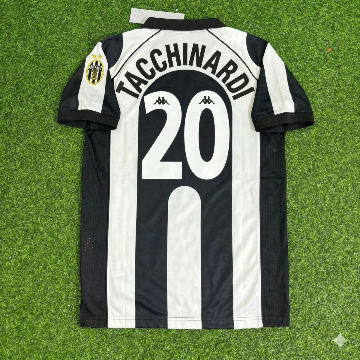 Alessio Tacchinardi 20 - Maillot Rétro Domicile Juventus 1997/1998 Maillot de Football