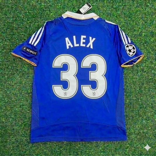 Maillot de la finale de la Ligue des champions 2008 de Chelsea – Alex Rodrigo Dias 33