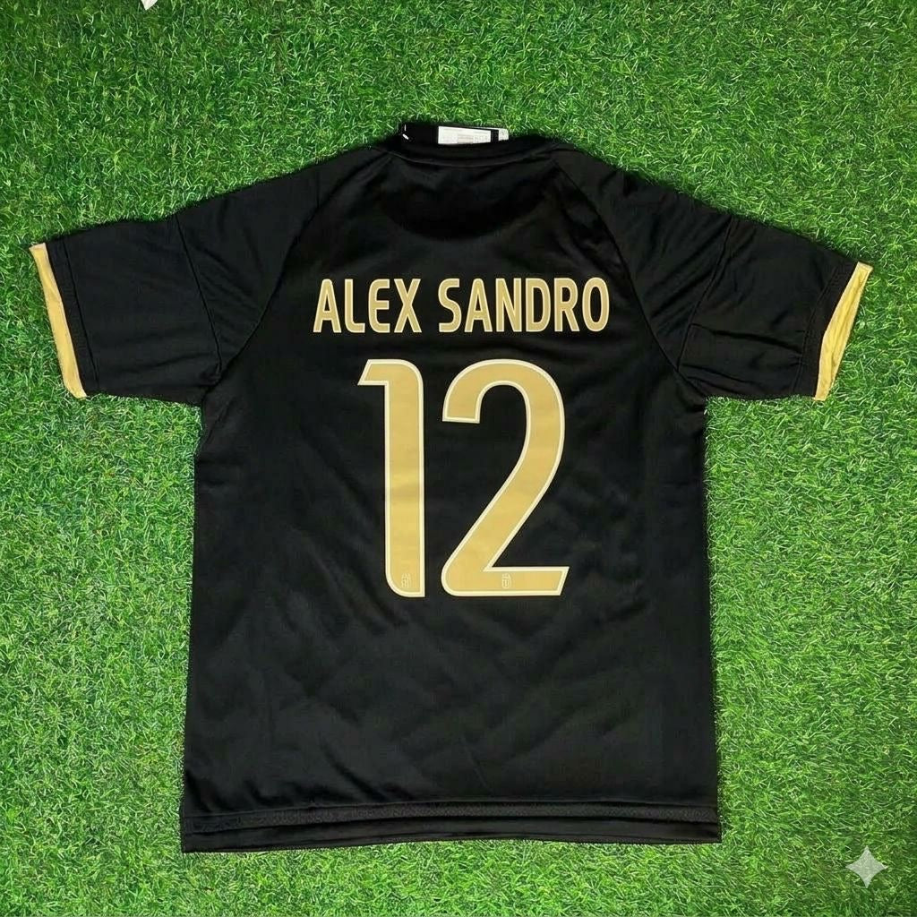 Juventus Black Retro Jersey – Alex Sandro 12