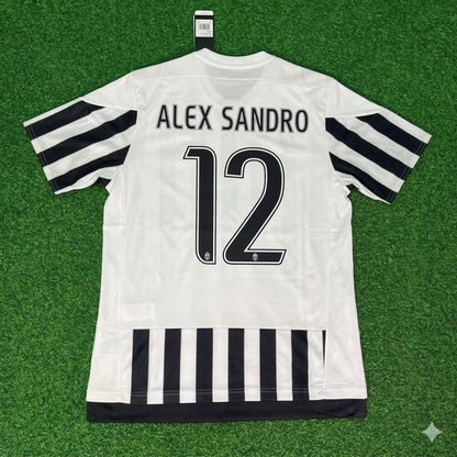 Juventus 2015/16 Home Retro Football Jersey – Alex Sandro 12