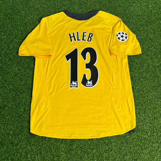 Alexander Hleb 13 - Arsenal 2005/06 Gelbes Retro Trikot Jersey Maillot Maglia