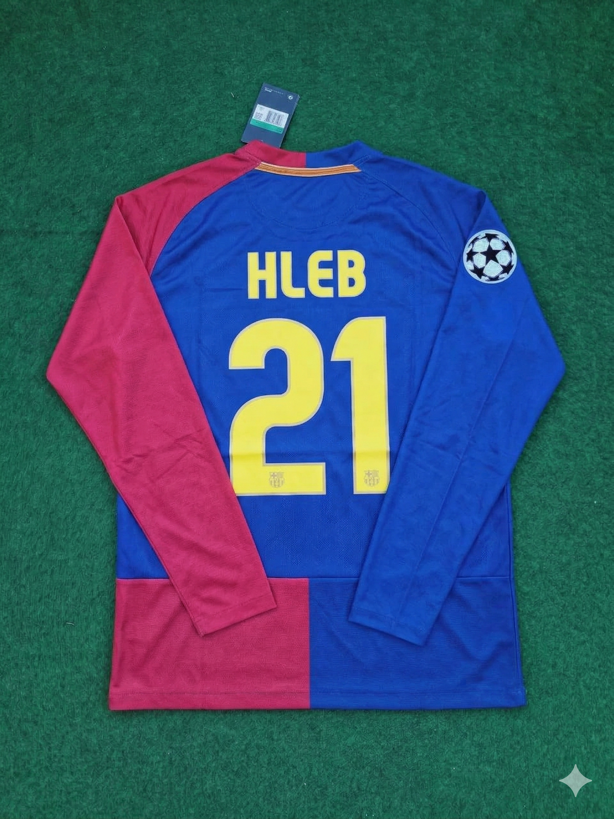 Camiseta retro del Barcelona de la final de la Liga de Campeones 2009 – Alexander Hleb