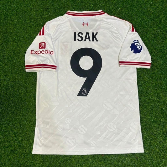 Maillot de foot Alexander Isak #9 Liverpool Nouvelle Saison 2027 Extérieur Blanc