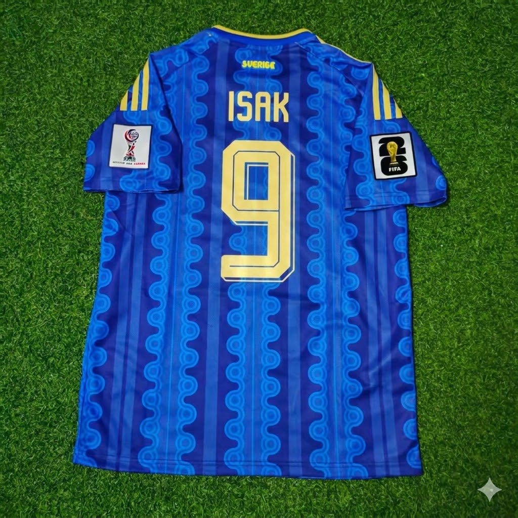 Alexander Isak #9 Schweden WM 2026 Trikot