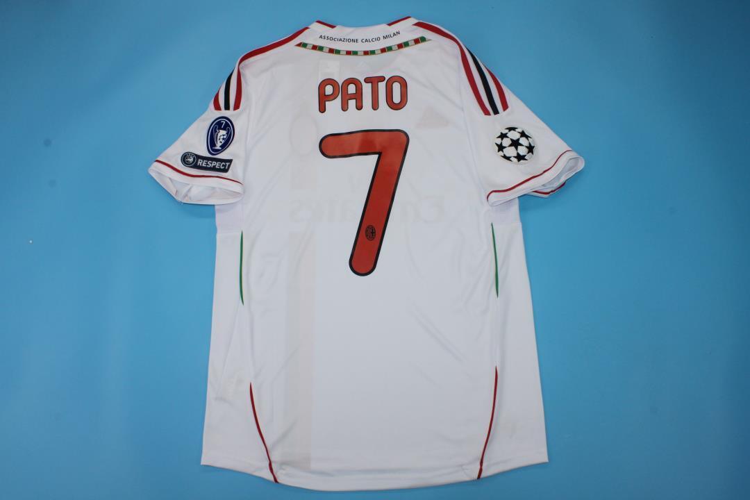 AC Milan 2011/12 Away White Retro Jersey – Alexandre Pato 7