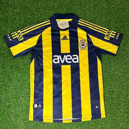 Roberto Carlos Fenerbahce 2008-2009 weißes Retro-Trikot – | Trikot | Maillot Fußballtrikot