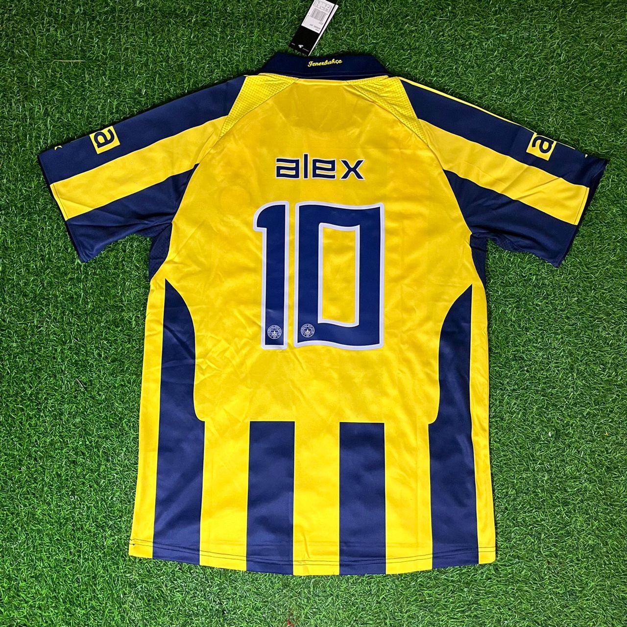 Fenerbahçe 2008-2009 White Retro Kit Jersey – | Trikot | Maillot Soccer Shirt