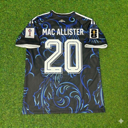 Alexis Mac Allister #20 Argentina 2026 World Cup New Season Football Jersey Kit