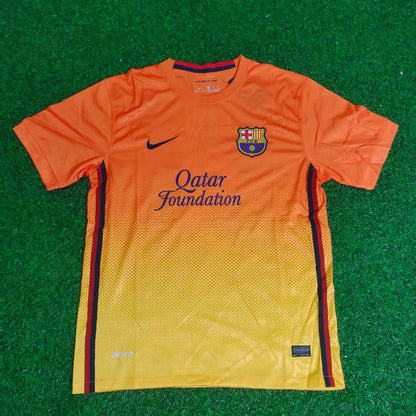 Barcelona 2012/13 Orangefarbenes Retro-Trikot – Alexis Sanchez 9