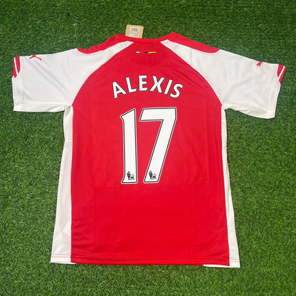 Maillot de football domicile Arsenal 2014/2015 Alexis Sanchez