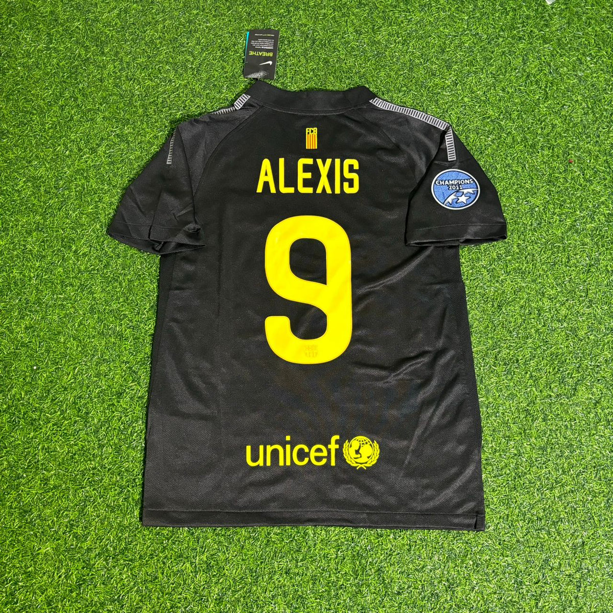 Maillot Rétro Noir Barcelone 2011/12 – Alexis Sanchez