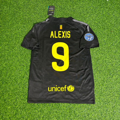 Maillot Rétro Noir Barcelone 2011/12 – Alexis Sanchez