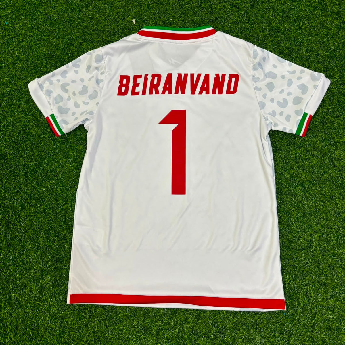 Alireza Beiranvand Portero de Irán Camiseta de Fútbol Local Mundial 2026 Trikot Maillot